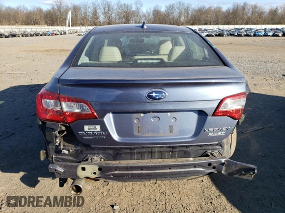 2017 Subaru Legacy Limited with VIN 4S3BNAN60H3028128, listed as a Copart auction lot 46958534 with 24,976 mi miles. Bid and sale history available at carsss.com. Image 6.