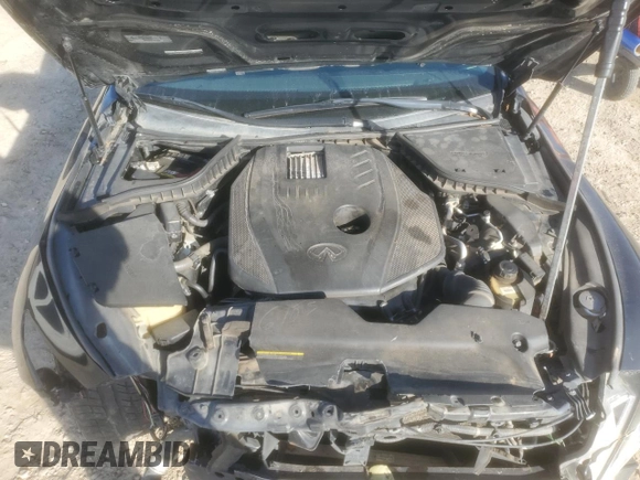 2016 Infiniti Q50 2.0t Premium with VIN JN1CV7AR7GM252287, listed as a Copart auction lot 89205755 with 208,368 mi miles and Salvage Title. Bid and sale history available at carsss.com. Image 11.