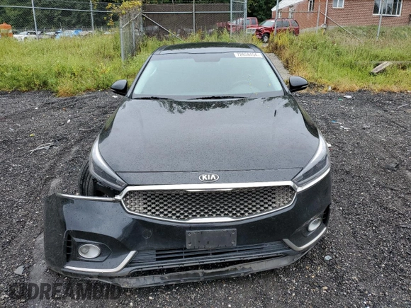 2018 Kia Cadenza Premium with VIN KNALC4J11J5120183, listed as a Copart auction lot 72858454 with 105,656 mi miles and Salvage Title. Bid and sale history available at DreamBid. Image 5.