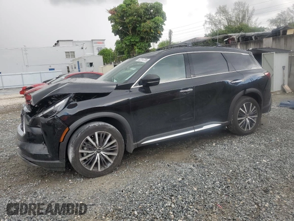 2024 Infiniti QX60 Autograph with VIN 5N1DL1HU3RC340451, listed as a Copart auction lot 62314735 with 18,010 mi miles and Salvage title. Bid and sale history available at DreamBid. Image 1.