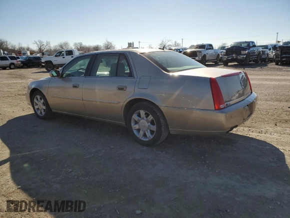 2006 Cadillac DTS w/1SC with VIN 1G6KD57Y96U108062, listed as a Copart auction lot 49923735 with 202,049 mi miles and Salvage Title. Bid and sale history available at carsss.com. Image 2.