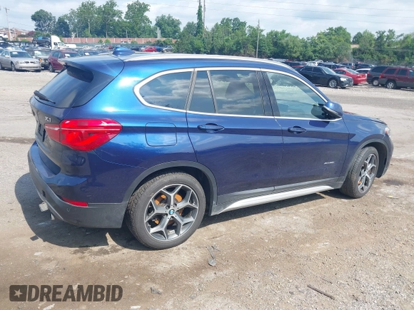 2017 BMW X1 xDrive28i with VIN WBXHT3C32H5F72371, listed as a IAAI auction lot 42763489 with 79,103 mi miles and . Bid and sale history available at DreamBid. Image 4.