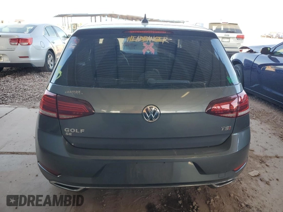 2018 Volkswagen Golf S с VIN 3VWG17AU8JM268909, выставлен на аукционе Copart как лот 42507475 с пробегом 107 834 миль миль и Списание • Salvage title. История ставок и продаж доступна на DreamBid. Изображение 6.