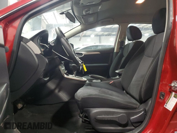2014 Nissan Sentra SV with VIN 3N1AB7AP8EY253456, listed as a Copart auction lot 60171835 with 123,250 mi miles and Salvage title. Bid and sale history available at DreamBid. Image 7.