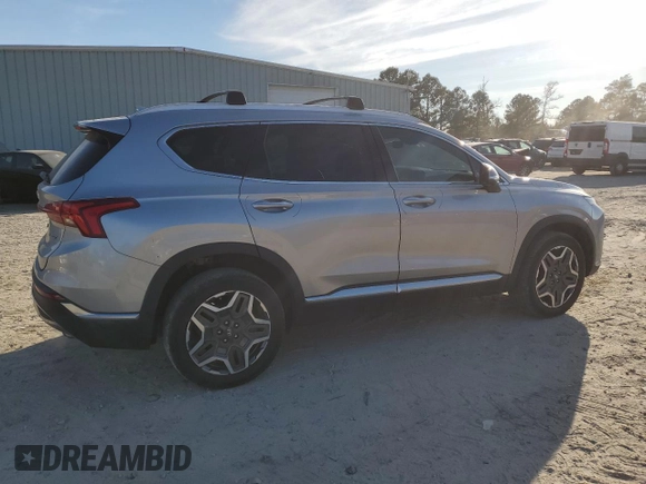 2022 Hyundai Santa Fe Limited with VIN 5NMS4DAL9NH373123, listed as a Copart auction lot 46605795 with 90,930 mi miles and Salvage Title. Bid and sale history available at carsss.com. Image 3.