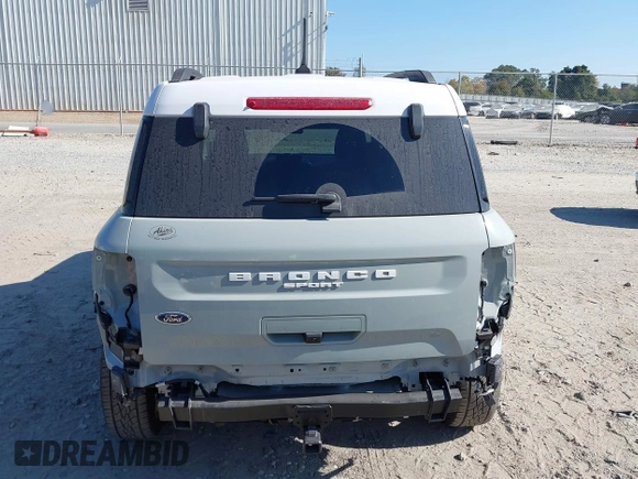 2023 Ford Bronco Sport Heritage z VIN 3FMCR9G61PRD08589, wystawiony jako IAAI lot #40706185 z przebiegiem 150 000 mil mil oraz . Historia ofert i sprzedaży dostępna na DreamBid. Obrazek 17.
