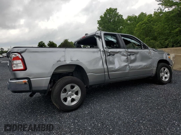 2022 Ram 1500 Big Horn z VIN 1C6RRFBGXNN278996, wystawiony jako Copart lot #55657725 z przebiegiem 65 207 mil mil oraz Czysty tytuł • Clean title. Historia ofert i sprzedaży dostępna na DreamBid. Obrazek 3.