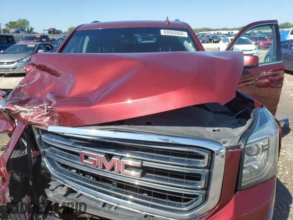 2018 GMC Yukon XL SLT with VIN 1GKS2GKC3JR368662, listed as a Copart auction lot 69269504 with 115,491 mi miles and Salvage Title. Bid and sale history available at carsss.com. Image 11.