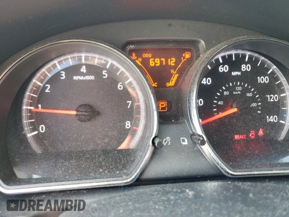 2014 Nissan Note S Plus with VIN 3N1CE2CP6EL371745, listed as a Copart auction lot 61021895 with 69,712 mi miles and Clean title. Bid and sale history available at DreamBid. Image 9.