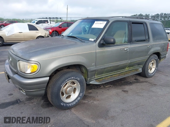 2000 Mercury Mountaineer with VIN 4M2ZU86P8YUJ07066, listed as a IAAI auction lot 42114617 with 233,146 mi miles and . Bid and sale history available at DreamBid. Image 2.