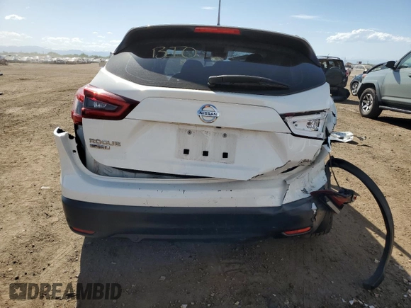 2020 Nissan Rogue S z VIN JN1BJ1CW8LW374999, wystawiony jako Copart lot #55852665 z przebiegiem 59 312 mil mil oraz Szkoda całkowita • Salvage title. Historia ofert i sprzedaży dostępna na DreamBid. Obrazek 6.