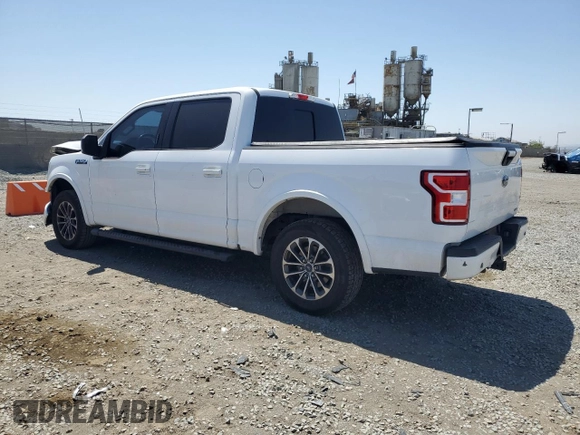 2018 Ford F-150 XL with VIN 1FTEW1CPXJKD45092, listed as a Copart auction lot 57289105 with 96,011 mi miles and Salvage title. Bid and sale history available at DreamBid. Image 2.
