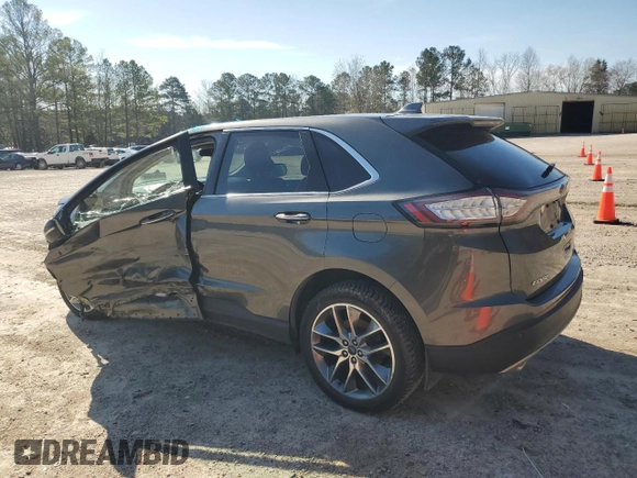 2016 Ford Edge Titanium with VIN 2FMPK4K85GBB16351, listed as a Copart auction lot 49441705 with 179,531 mi miles and Salvage Title. Bid and sale history available at carsss.com. Image 2.