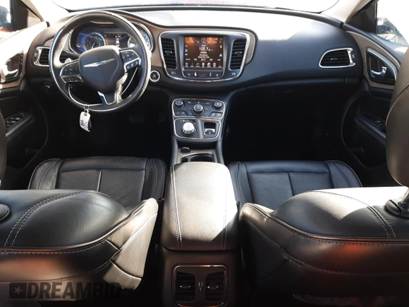 2016 Chrysler 200 C with VIN 1C3CCCEG2GN191174, listed as a Copart auction lot 83074884 with 75,715 mi miles and Salvage Title. Bid and sale history available at carsss.com. Image 8.
