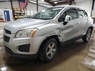 2016 Chevrolet Trax LS with VIN 3GNCJNSB1GL276097, listed as a Copart auction lot 47018065 with 89,362 mi miles and Salvage Title. Bid and sale history available at carsss.com. Image 1.
