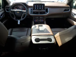 2021 Chevrolet Tahoe High Country with VIN 1GNSKTKLXMR228088, listed as a Copart auction lot 79671804 with 53,997 mi miles and Salvage Title. Bid and sale history available at carsss.com. Image 8.