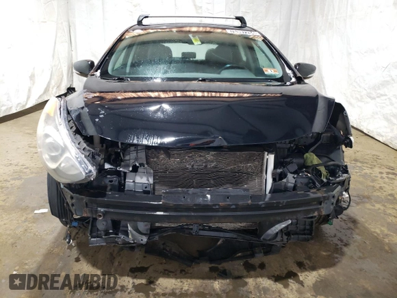 2014 Hyundai Elantra with VIN KMHD35LH3EU215908, listed as a Copart auction lot 75397254 with 127,087 mi miles and Salvage title. Bid and sale history available at DreamBid. Image 5.