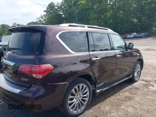 2016 Infiniti QX80 with VIN JN8AZ2ND8G9800914, listed as a IAAI auction lot 42204257 with 113,149 mi miles and . Bid and sale history available at DreamBid. Image 6.