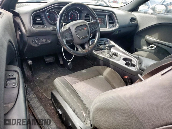 2016 Dodge Challenger SXT with VIN 2C3CDZAGXGH265147, listed as a Copart auction lot 59599185 with 83,671 mi miles and Salvage title. Bid and sale history available at DreamBid. Image 8.