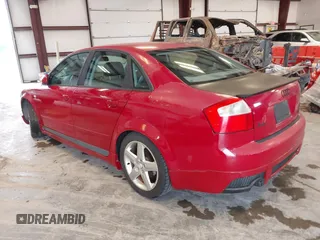 2002 Audi A4 3.0L z VIN WAULT68E12A308375, wystawiony jako IAAI lot #41929819 z przebiegiem 137 414 mil mil oraz . Historia ofert i sprzedaży dostępna na DreamBid. Obrazek 3.