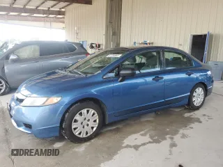 2010 Honda Civic DX-VP z VIN 2HGFA1F39AH569426, wystawiony jako Copart lot #57754665 z przebiegiem 176 813 mil mil oraz Szkoda całkowita • Salvage title. Historia ofert i sprzedaży dostępna na DreamBid. Obrazek 1.