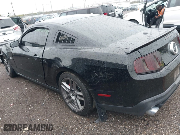 2011 Ford Mustang GT with VIN 1ZVBP8CF7B5101963, listed as a IAAI auction lot 40790143 with Not Provided miles. Bid and sale history available at carsss.com. Image 3.