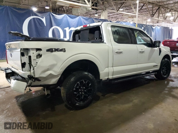 2024 Ford F-150 XLT with VIN 1FTFW3LD1RFB77689, listed as a Copart auction lot 47594205 with 2,800 mi miles and Non Repairable. Bid and sale history available at carsss.com. Image 3.
