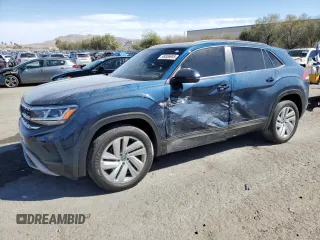 2022 Volkswagen Atlas SE z VIN 1V2KE2CA7NC226549, wystawiony jako Copart lot #49556985 z przebiegiem 49 598 mil mil oraz Szkody całkowita. Historia ofert i sprzedaży dostępna na DreamBid. Obrazek 1.
