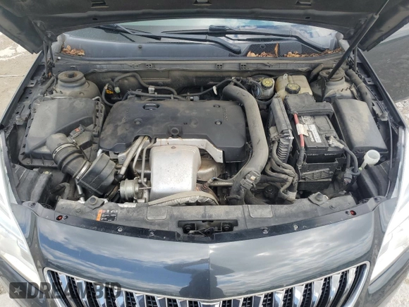 2015 Buick Regal z VIN 2G4GK5EX4F9182579, wystawiony jako Copart lot #57808045 z przebiegiem 123 672 mil mil oraz Szkoda całkowita • Salvage title. Historia ofert i sprzedaży dostępna na DreamBid. Obrazek 11.