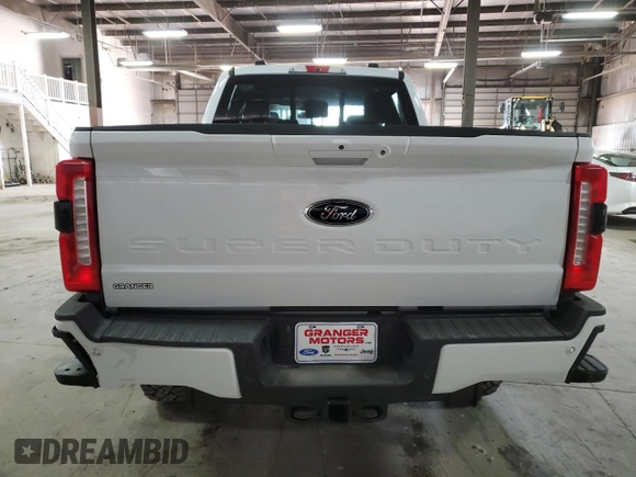 2024 Ford F-250 XL with VIN 1FT8W2BM0REF76166, listed as a Copart auction lot 52997315 with 12 mi miles and Salvage title. Bid and sale history available at DreamBid. Image 6.