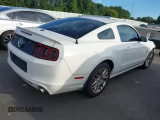 2013 Ford Mustang V6 with VIN 1ZVBP8AM1D5254018, listed as a IAAI auction lot 42738081 with 231,643 mi miles and . Bid and sale history available at DreamBid. Image 4.