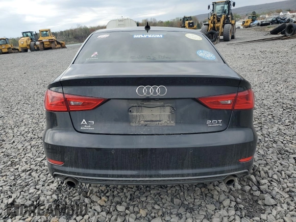 2016 Audi A3 Premium with VIN WAUB8GFF9G1113064, listed as a Copart auction lot 54596825 with Not Provided miles and Salvage Title. Bid and sale history available at DreamBid. Image 6.