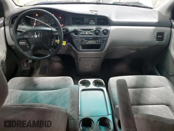2002 Honda Odyssey EX with VIN 2HKRL18642H578718, listed as a Copart auction lot 59052525 with 170,928 mi miles and Salvage title. Bid and sale history available at DreamBid. Image 8.