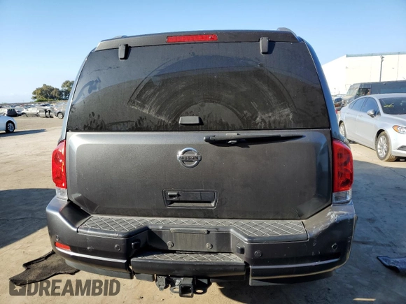 2012 Nissan Armada SV z VIN 5N1AA0NDXCN604199, wystawiony jako Copart lot #41769845 z przebiegiem 155 731 mil mil oraz Szkoda całkowita • Salvage title. Historia ofert i sprzedaży dostępna na DreamBid. Obrazek 6.
