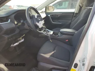 2019 Toyota RAV4 LE with VIN JTMF1RFV7KJ002386, listed as a Copart auction lot 44588305 with 100,972 mi miles and Salvage Title. Bid and sale history available at DreamBid. Image 7.