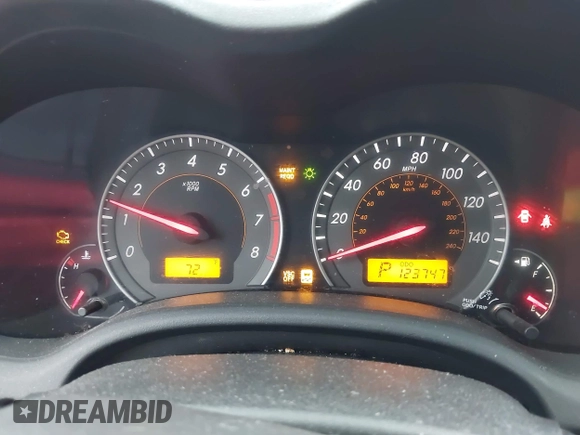2010 Toyota Corolla with VIN 1NXBU4EE5AZ291903, listed as a IAAI auction lot 42143469 with 123,747 mi miles and . Bid and sale history available at DreamBid. Image 7.