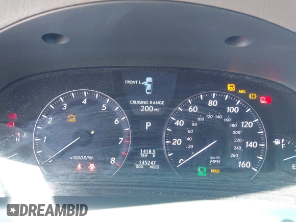 2007 Lexus LS 460 z VIN JTHBL46F875040163, wystawiony jako IAAI lot #42002411 z przebiegiem 145 247 mil mil oraz . Historia ofert i sprzedaży dostępna na DreamBid. Obrazek 7.