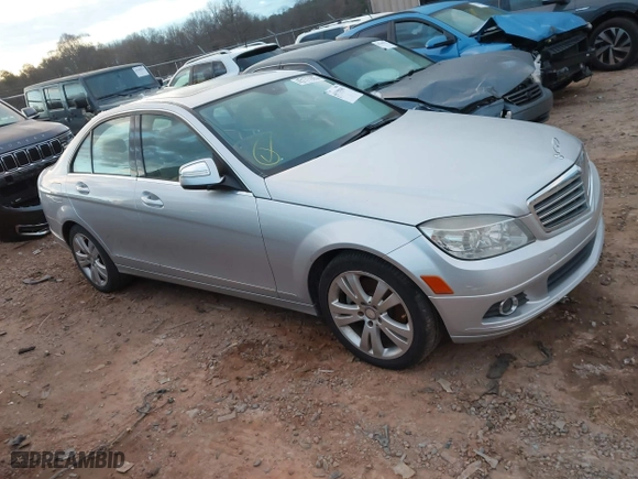 2009 Mercedes-Benz C-Class 3.0L Sport with VIN WDDGF54X29F238532, listed as a IAAI auction lot 41757501 with 130,962 mi miles. Bid and sale history available at carsss.com. Image 1.