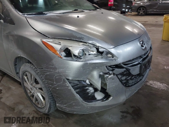 2012 Mazda 5 Sport with VIN JM1CW2BL6C0136149, listed as a IAAI auction lot 41394654 with 149,257 mi miles. Bid and sale history available at carsss.com. Image 6.