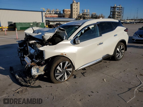 2023 Nissan Murano SL with VIN 5N1AZ2CJ5PC102909, listed as a Copart auction lot 42674034 with Not Provided miles and Salvage Title. Bid and sale history available at DreamBid. Image 1.