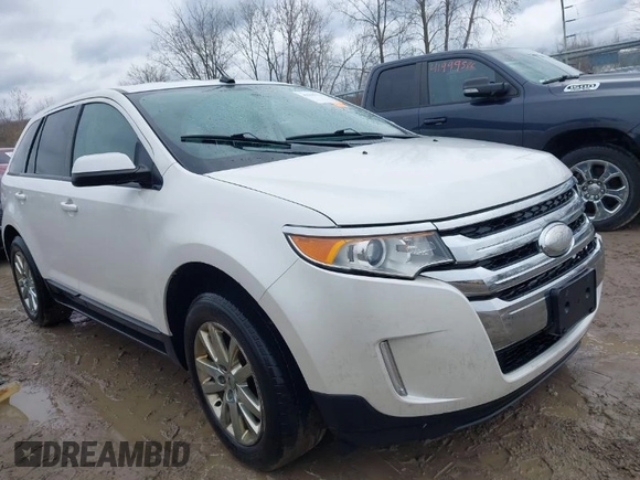 2013 Ford Edge SEL with VIN 2FMDK3J93DBB16822, listed as a IAAI auction lot 41995178 with 242,376 mi miles. Bid and sale history available at carsss.com. Image 1.