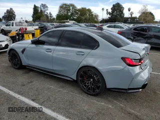 2022 BMW M3 Competition xDrive z VIN WBS43AY05NFM00913, wystawiony jako Copart lot #43442383 z przebiegiem 13 895 mil mil oraz . Historia ofert i sprzedaży dostępna na DreamBid. Obrazek 2.