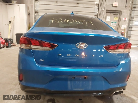 2018 Hyundai Sonata SE with VIN 5NPE24AF3JH690907, listed as a IAAI auction lot 41240554 with 35,457 mi miles and . Bid and sale history available at DreamBid. Image 16.