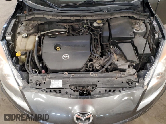 2010 Mazda 3 S Sport with VIN JM1BL1S54A1335630, listed as a Copart auction lot 54995035 with 171,188 mi miles and Salvage Title. Bid and sale history available at DreamBid. Image 11.