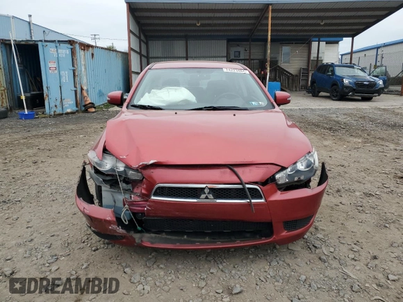 2015 Mitsubishi Lancer ES with VIN JA32U2FUXFU002132, listed as a Copart auction lot 74223484 with 154,635 mi miles and Salvage Title. Bid and sale history available at carsss.com. Image 5.