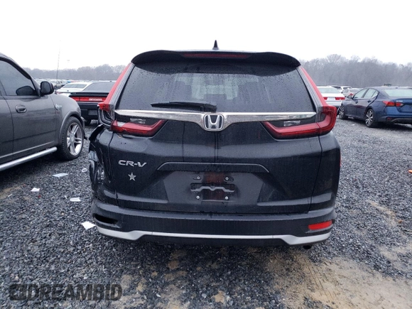 2020 Honda CR-V EX-L with VIN 2HKRW1H8XLH407949, listed as a Copart auction lot 72477072 with 33,005 mi miles. Bid and sale history available at carsss.com. Image 6.