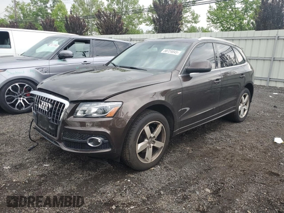 2011 Audi Q5 Premium Plus with VIN WA1DKAFP6BA078778, listed as a Copart auction lot 58724045 with 172,495 mi miles and Salvage title. Bid and sale history available at DreamBid. Image 1.