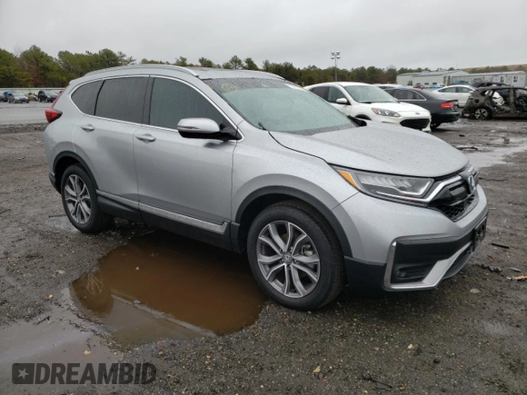 2022 Honda CR-V Touring with VIN 2HKRW2H94NH615388, listed as a Copart auction lot 57996544 with 6,302 mi miles and Non Repairable. Bid and sale history available at carsss.com. Image 4.