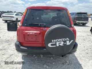 2001 Honda CR-V LX with VIN JHLRD28401S007277, listed as a Copart auction lot 53433015 with 217,167 mi miles and Non Repairable. Bid and sale history available at carsss.com. Image 6.