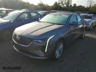 2020 Cadillac CT4 Premium Luxury with VIN 1G6DF5RK9L0138936, listed as a Copart auction lot 73134854 with 12,668 mi miles and Salvage Title. Bid and sale history available at carsss.com. Image 1.